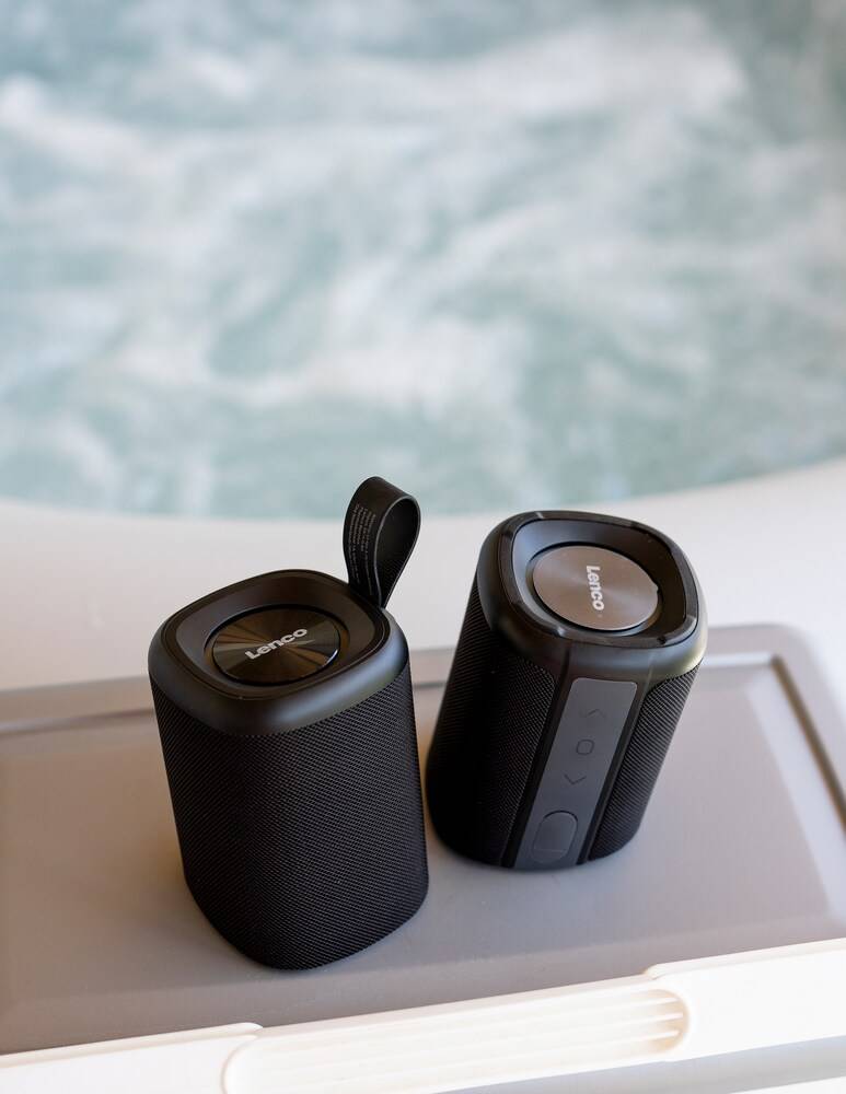 Lenco BTP-400BK Speaker Bluetooth 2in1 Wateproof - Nero