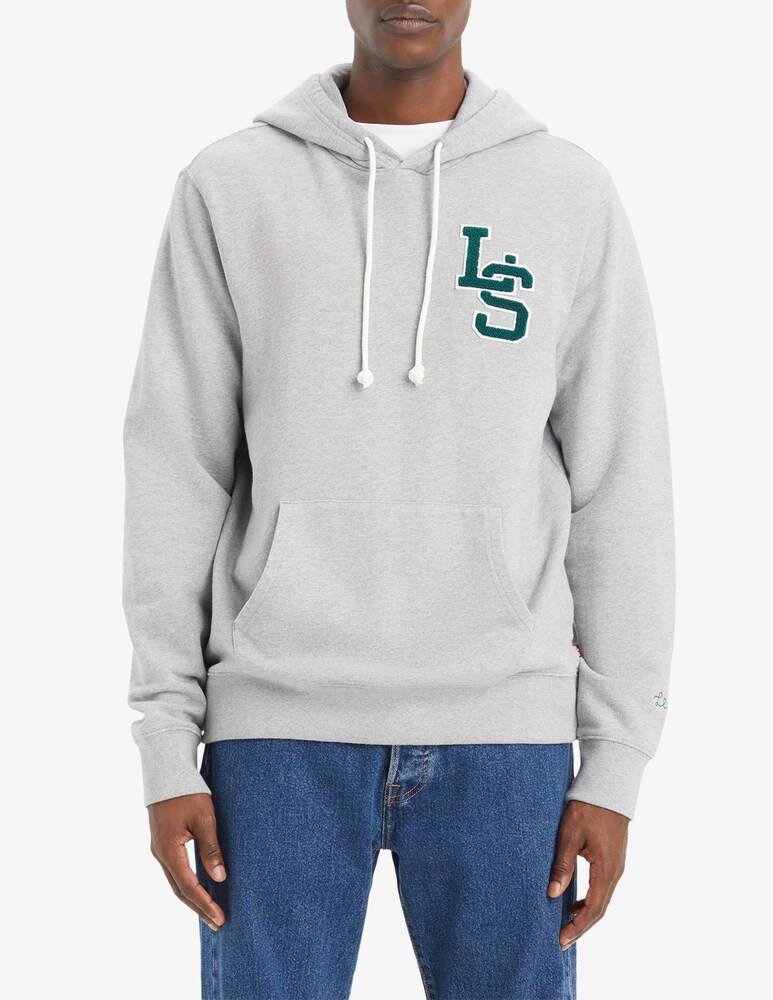 Levi's Felpa con cappuccio inziali laterale