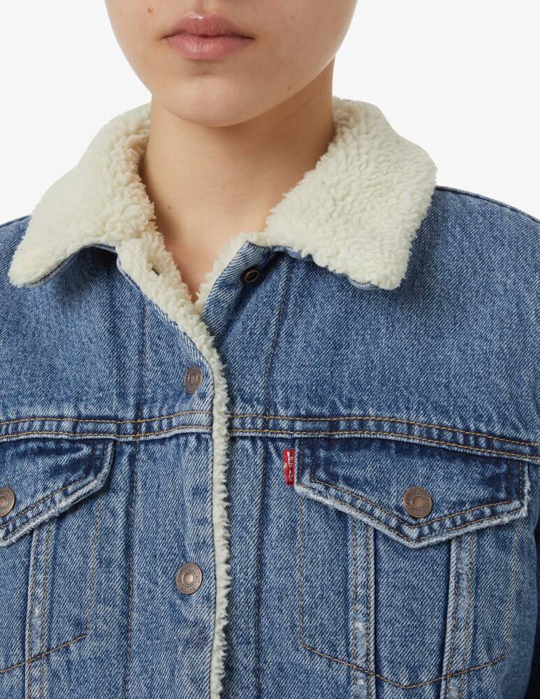 Levi's Giacca Di Jeans Sherpa D - Blu