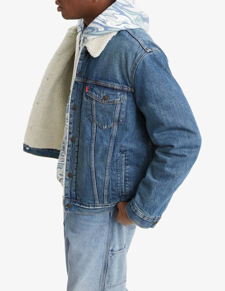 Levi's Giacca Sherpa Trucker Denim