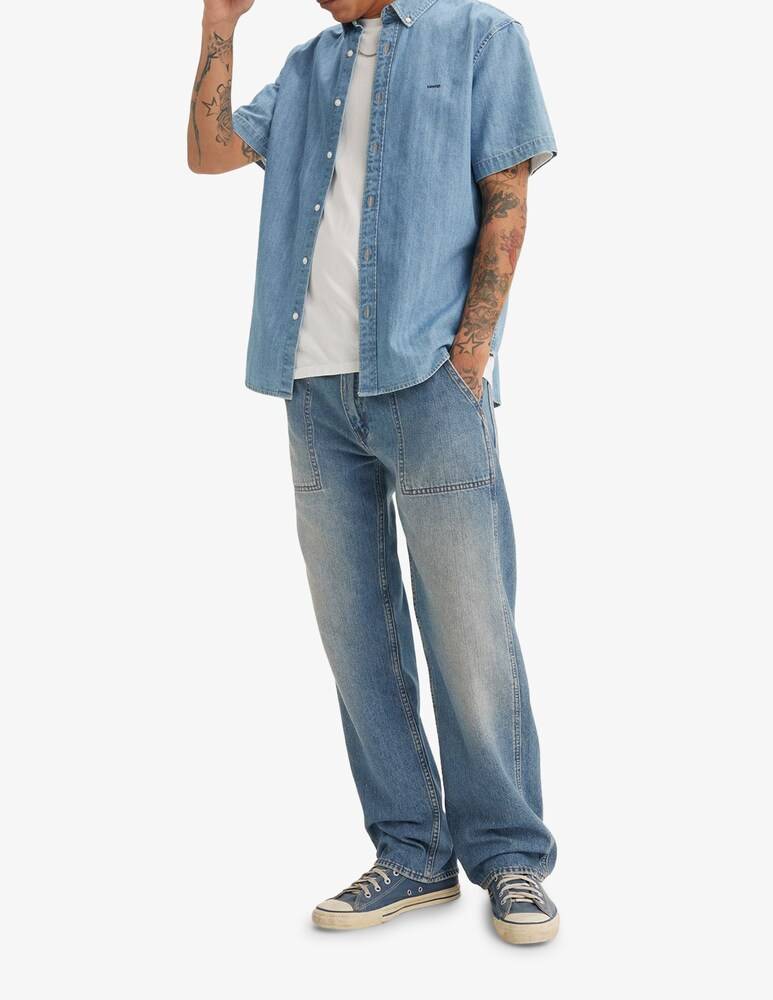 Levi's Jeans 555 Relaxed Straight Utility Chiaro