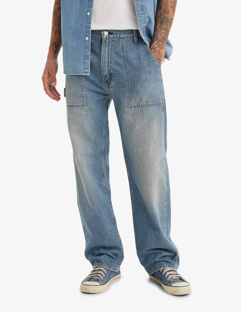 Levi's Jeans 555 relaxed straight utility chiaro