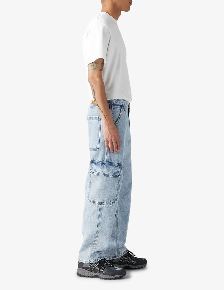 Levi's Jeans 568 Loose Straight Cargo Chiaro