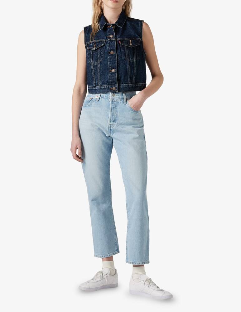 Levi's Jeans Crop A Gamba Dritta 501