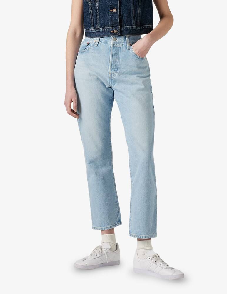 Levi's Jeans crop a gamba dritta 501
