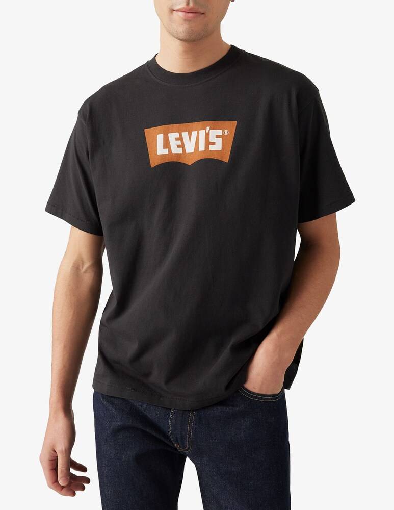 Levi's Maglietta Relaxed Fit New Font Batwing