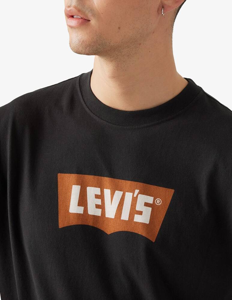 Levi's Maglietta Relaxed Fit New Font Batwing