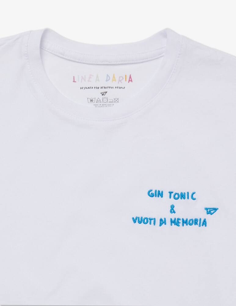 Linea Daria T-shirt Gin Tonic & Vuoti Di Memoria
