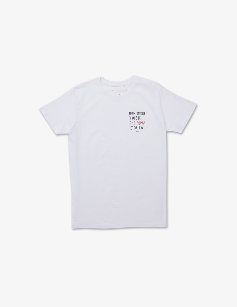 Linea Daria T-shirt Non essere triste che Roma è bella