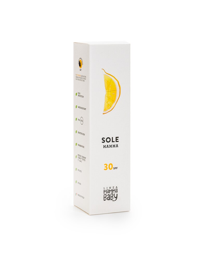 Linea Mamababy Crema Solare Baby Spf 30 - Bianco
