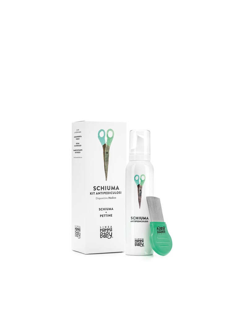 Linea Mamababy Schiuma kit antipediculosi 150 ml - bianco
