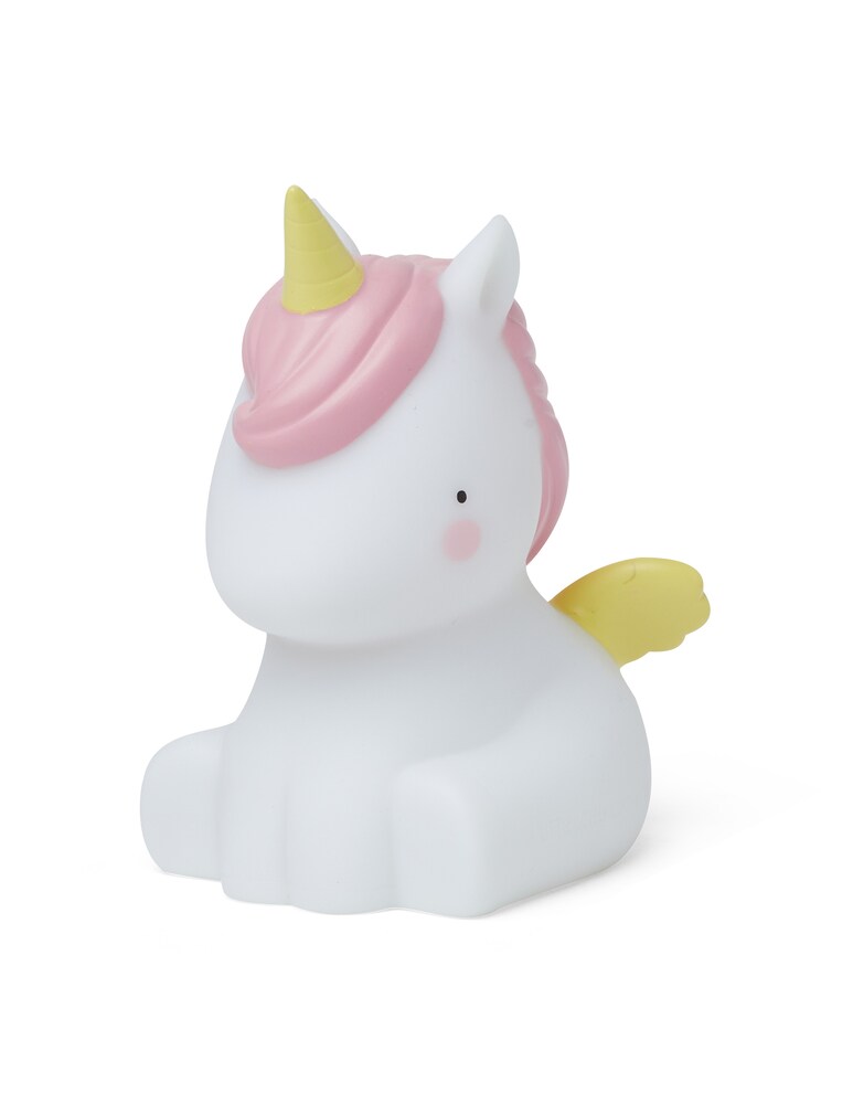 Little Lovely Company Luce piccola a led unicorno - multicolor