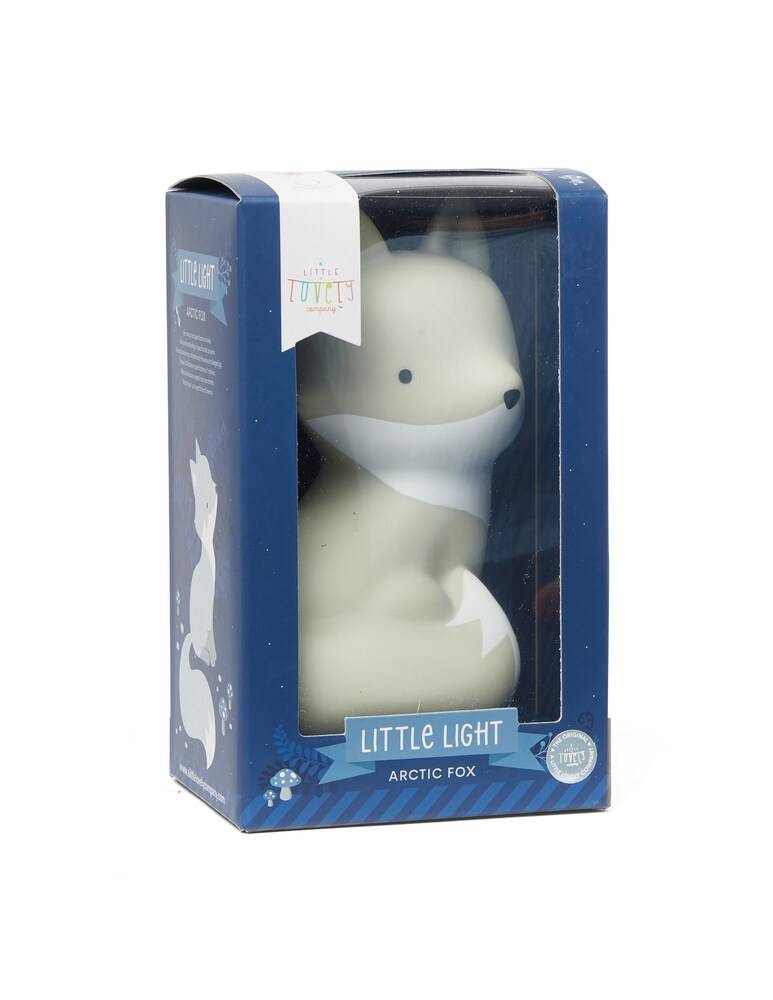 Little Lovely Company Luce Piccola A Led Volpe - Grigio