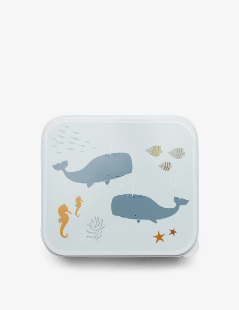 Little Lovely Company Set Contenitori Porta Pranzo/merenda Oceano