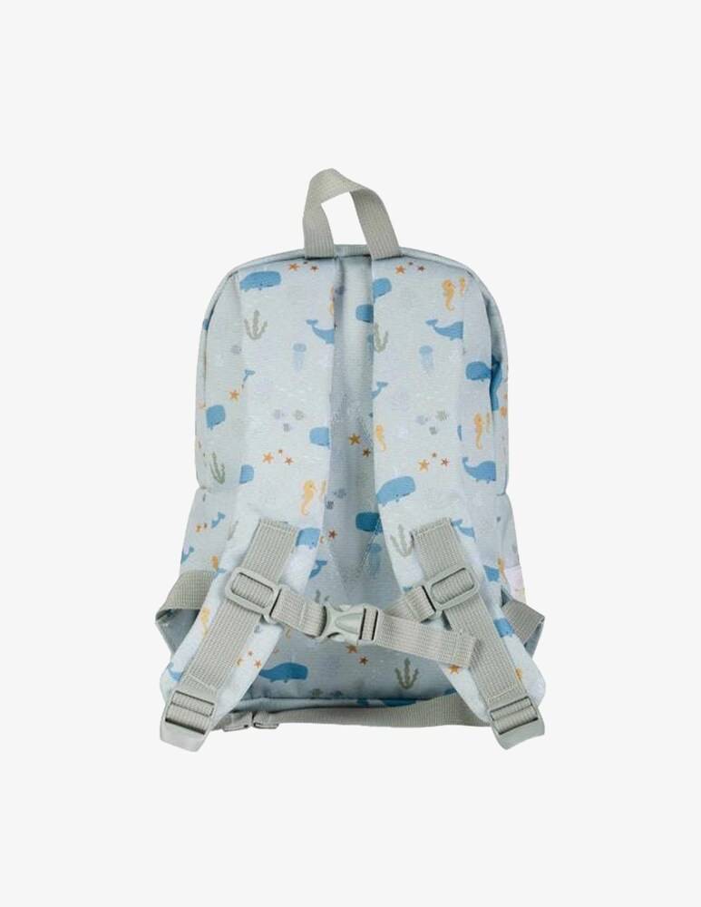 Little Lovely Company Zainetto Piccolo Balena - Azzurro