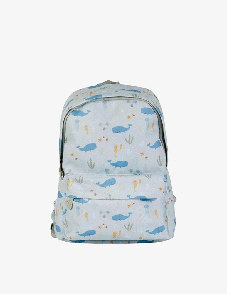 Little Lovely Company Zainetto piccolo balena - azzurro