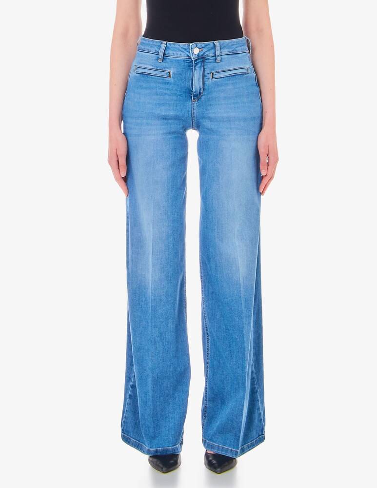 Liu Jo Jeans flare a vita alta Parfait