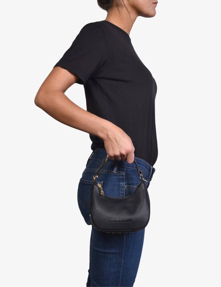 Love Moschino Borsa A Mezzaluna Giant Mini