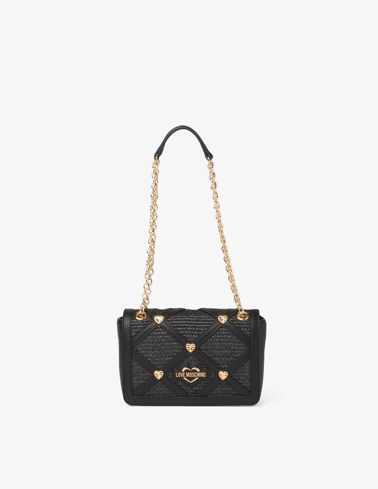 Love Moschino Borsa patta con catena Sum