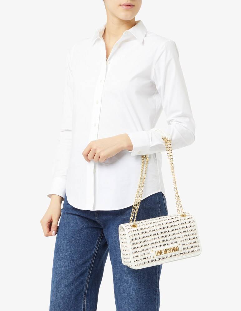 Love Moschino Borsa Patta In Rafia