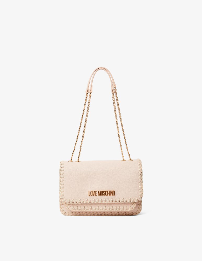 Love Moschino Borsa patta Stitch