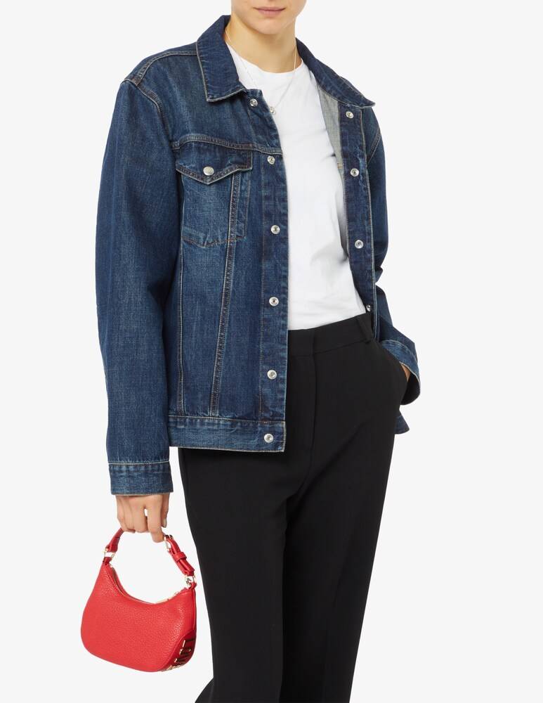Love Moschino Borsa S Hobo Giant Lettering