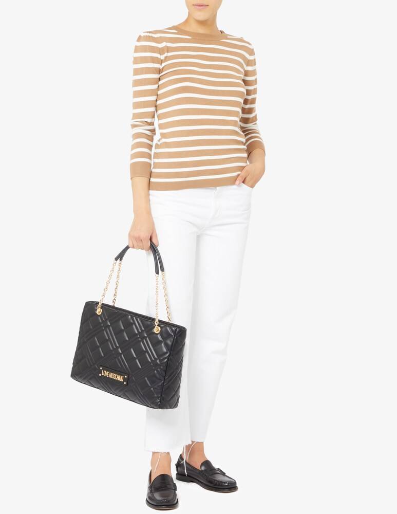 Love Moschino Borsa Trapuntata 2 Catene