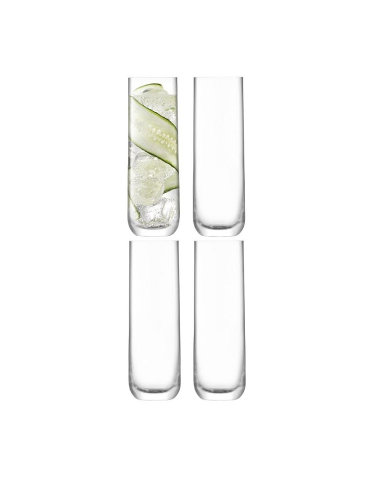 Lsa Borough Bicchieri Bibita 420ml Set 4 Pz - Trasparente