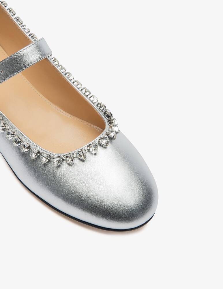 Mach & Mach Ballerine Audrey In Pelle