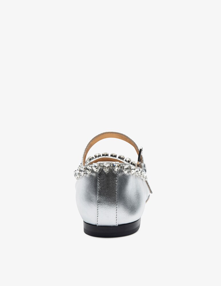 Mach & Mach Ballerine Audrey In Pelle