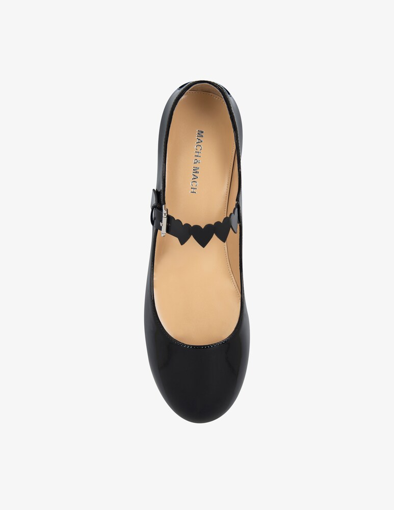 Mach & Mach Ballerine Petit Coeur Mary Jane