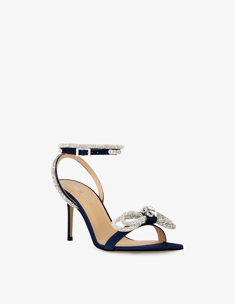 Mach & Mach Sandali Con Punta Tonda E Doppio Fiocco