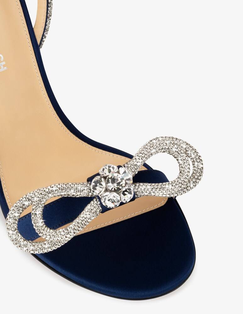 Mach & Mach Sandali Con Punta Tonda E Doppio Fiocco