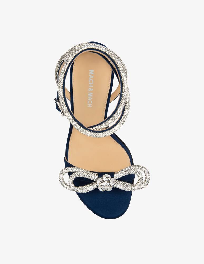 Mach & Mach Sandali Con Punta Tonda E Doppio Fiocco