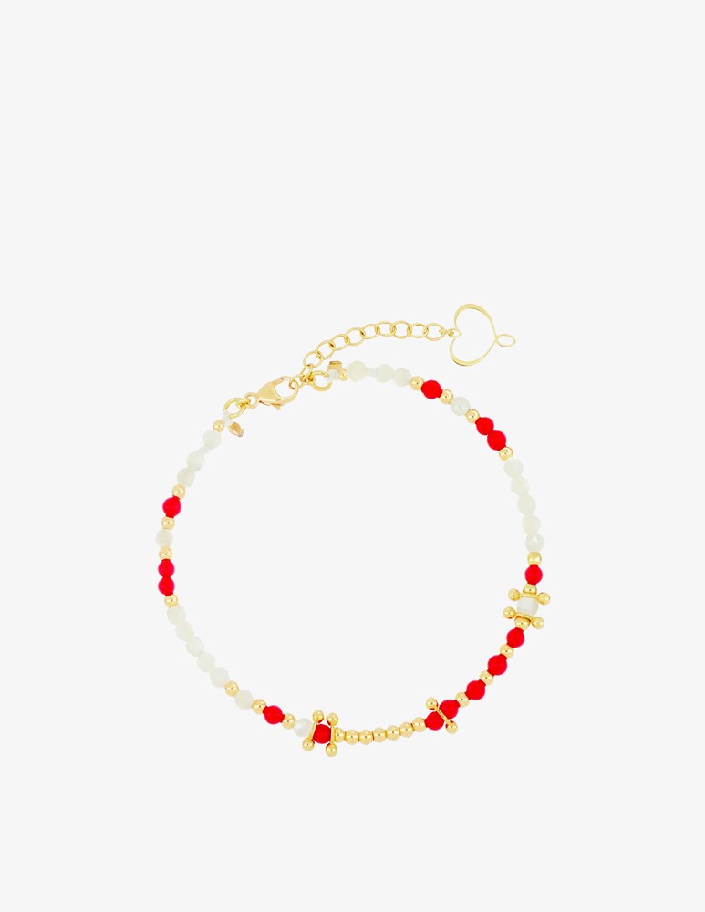 Maman et Sophie Bracciale mia africa corallo e madreperla