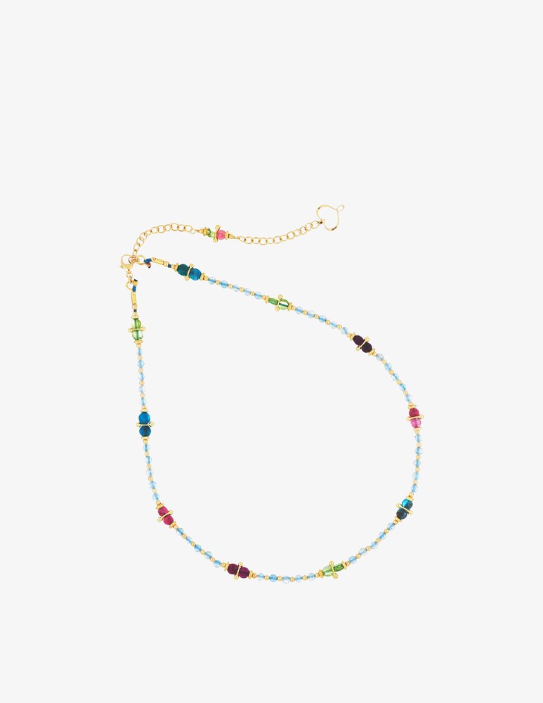 Maman et Sophie Girocollo acquamarina e pietre