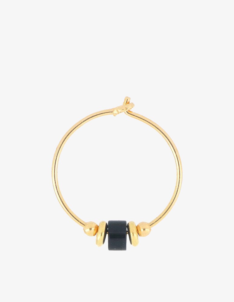 Maman et Sophie Orecchino cerchio piccolo mia africa nero