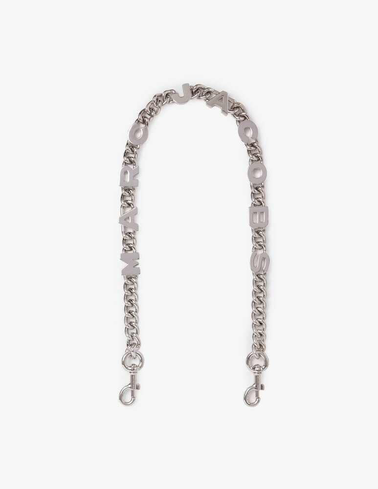 Marc Jacobs Tracolla in catena The logo