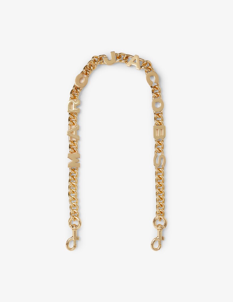Marc Jacobs Tracolla in catena The logo