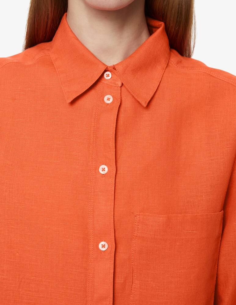 Marc O'Polo Blusa A Maniche Lunghe Con Colletto Kent