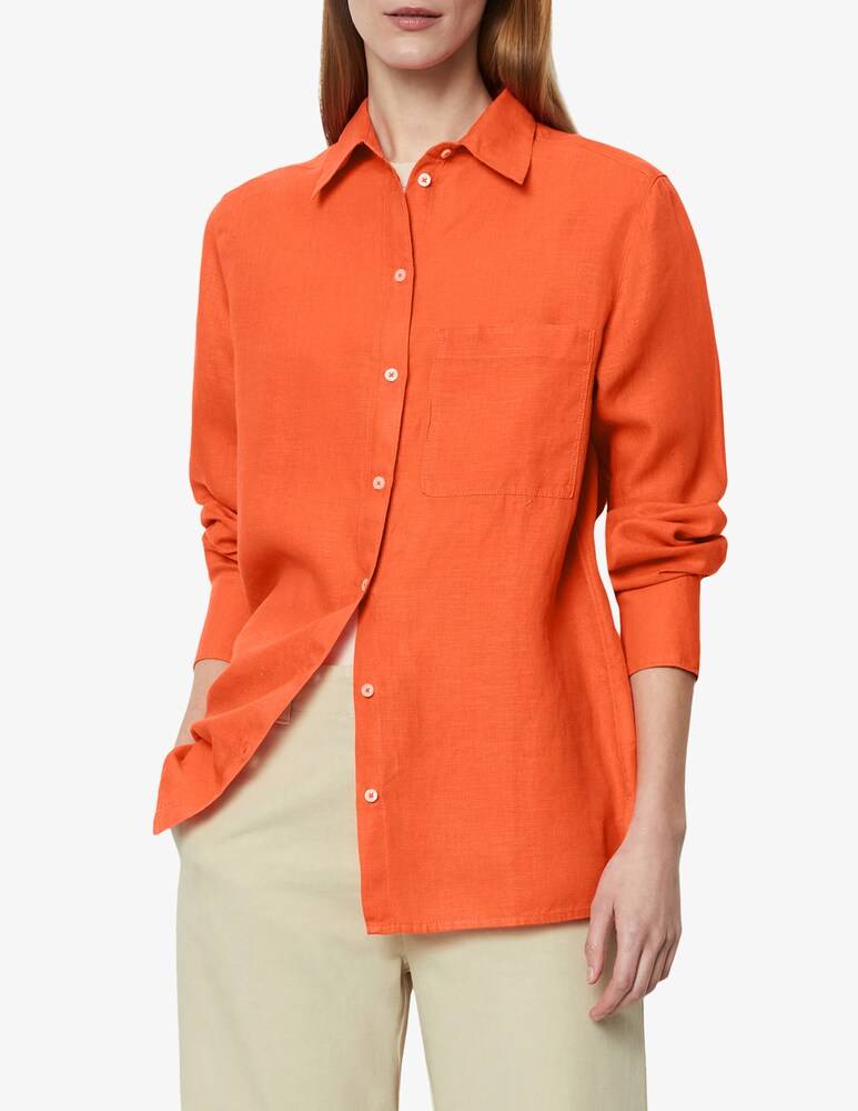 Marc O'Polo Blusa a maniche lunghe con colletto kent