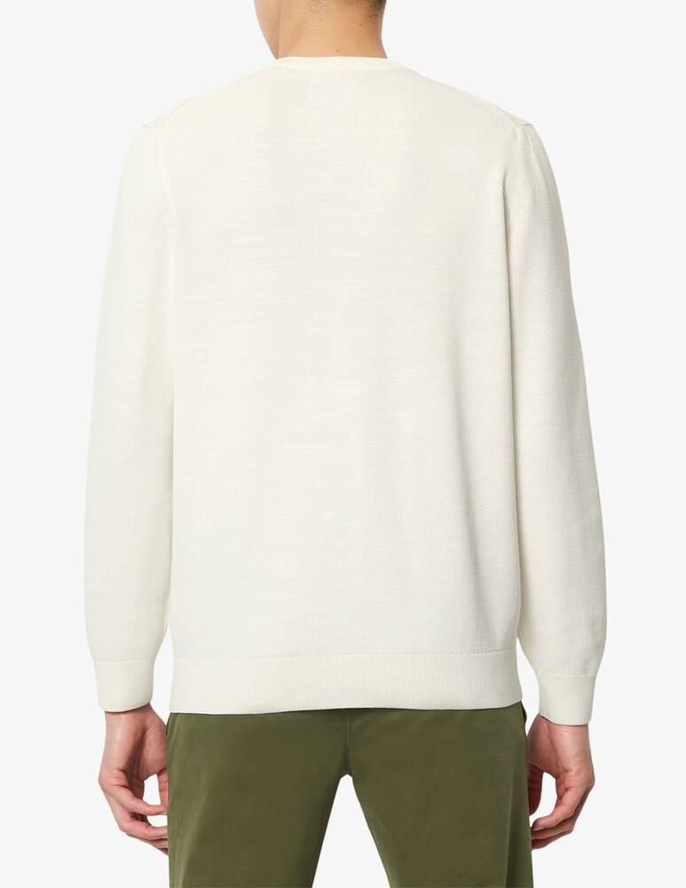 Marc O'Polo Top Girocollo Struttura Piquet Di Cotone