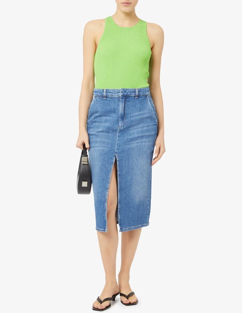 Marella Gonna Longuette Denim Cast
