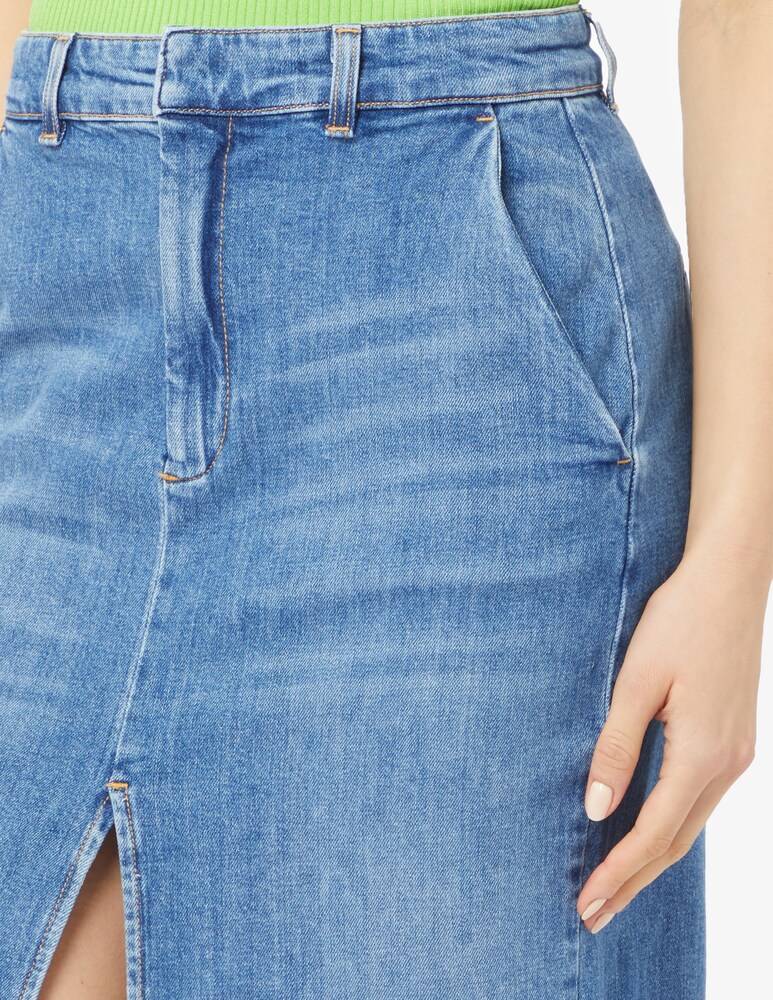 Marella Gonna Longuette Denim Cast