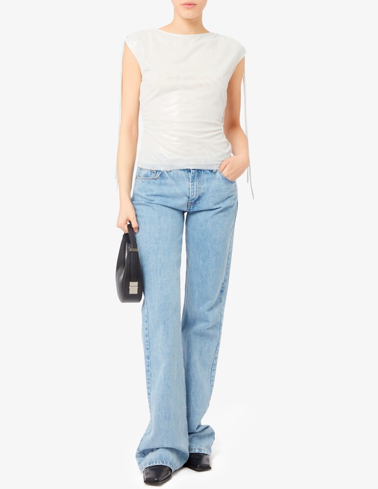 Marella T-shirt Tulle Drappeggiato Amadeus