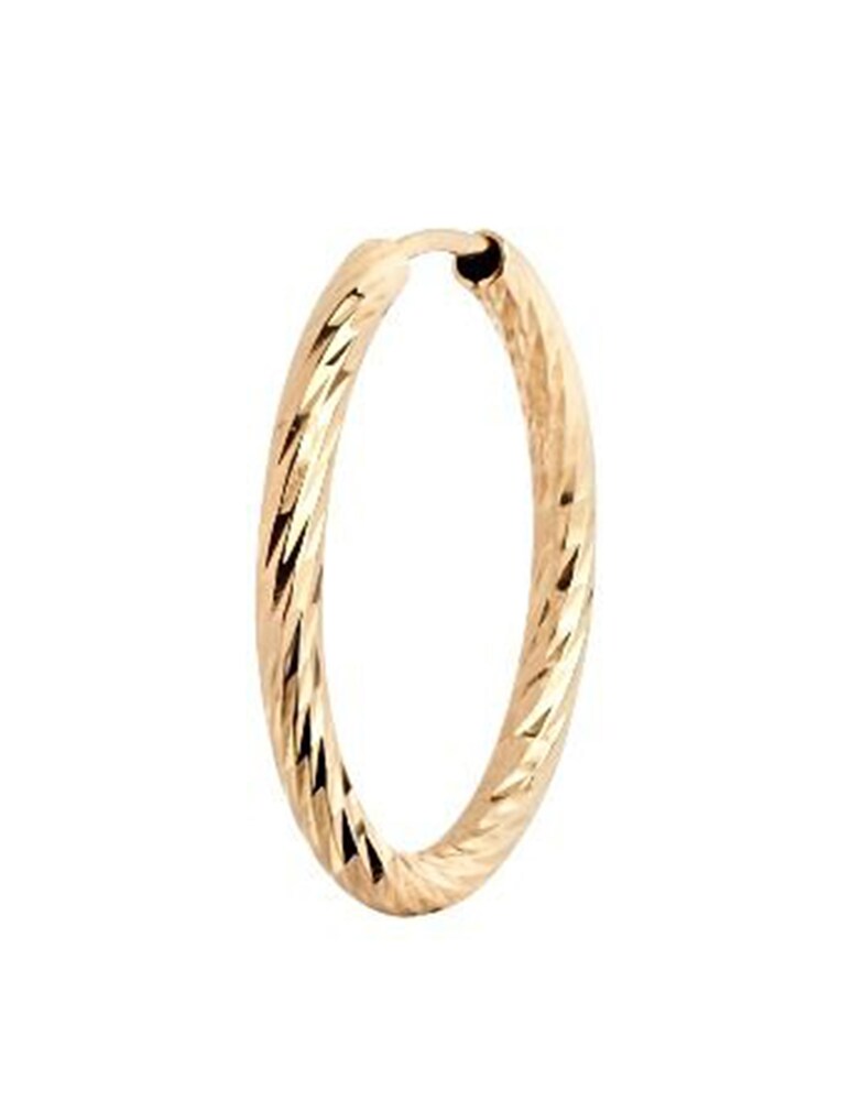 Maria Black Orecchino a cerchio Alba 15 - Gold collection