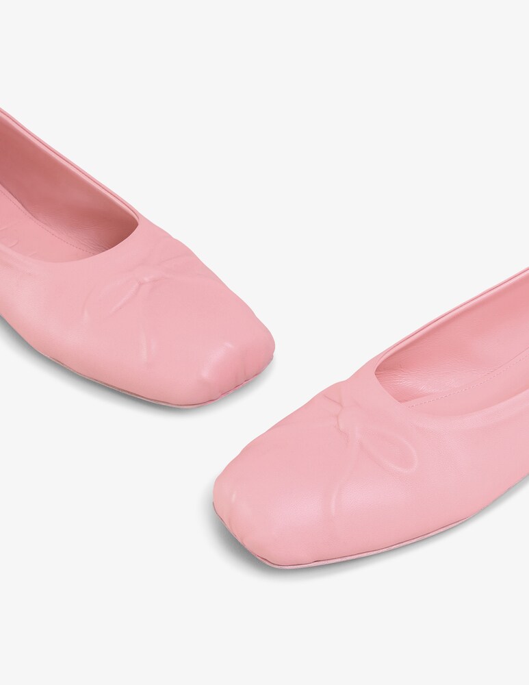 Marni Ballerine Little Bow In Nappa