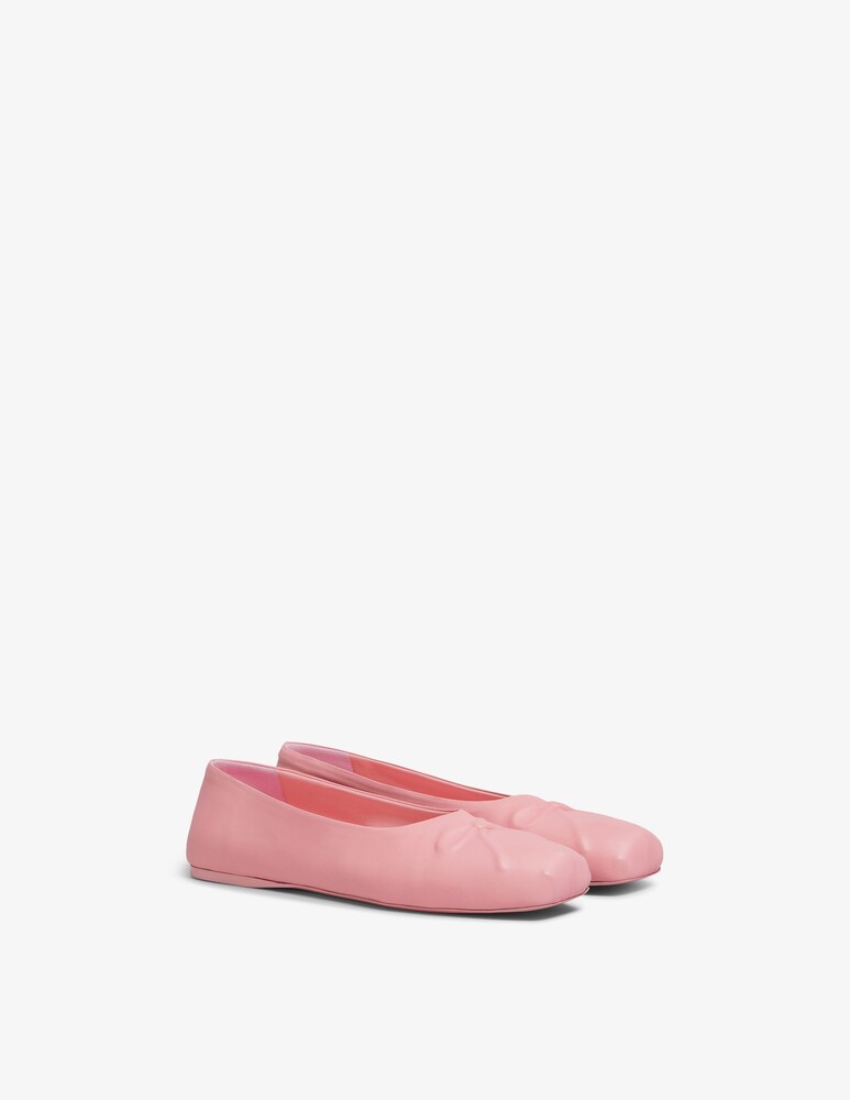 Marni Ballerine Little Bow In Nappa