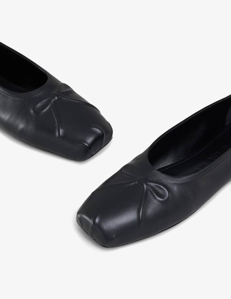 Marni Ballerine Little Bow In Nappa