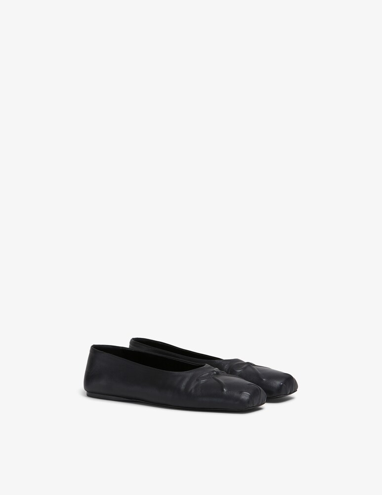 Marni Ballerine Little Bow In Nappa